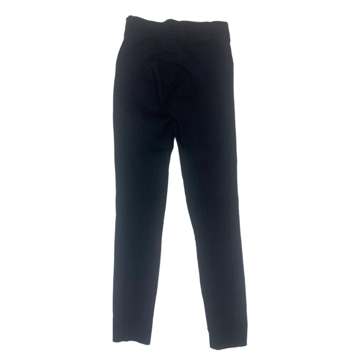CNT 2140LLLL Kids Horze Knee Patch Breeches Balck XL