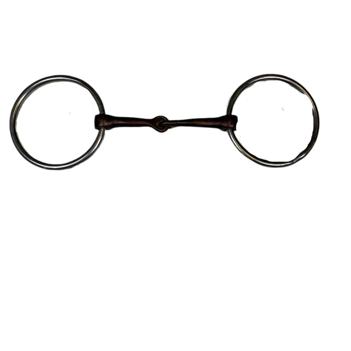 CNT 2867FF Loose Ring Single Jointed Bit Sweet Iron 5.75"