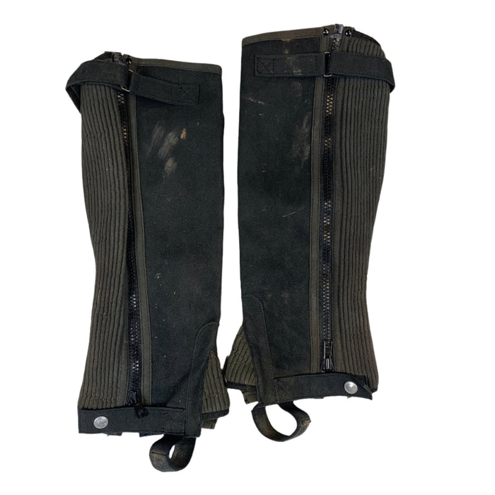 CNT 2868B Horze Half Chaps Black XL