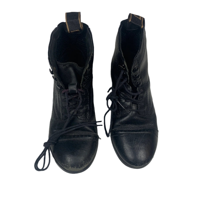 CNT 2875C Dublin Lace Up Paddock Boots Black 3