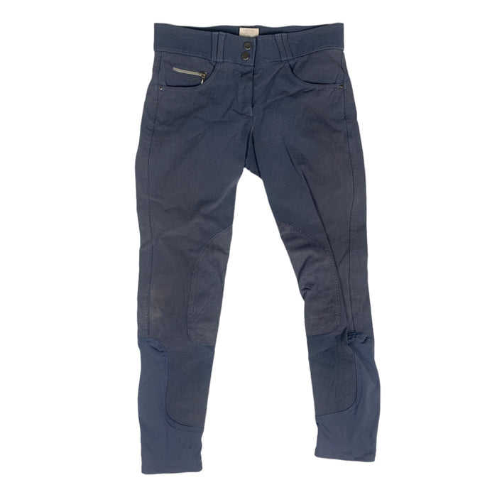CNT 2876T Knee Patch Breeches Grey 28R