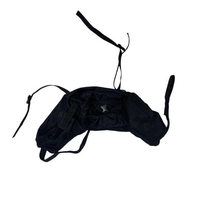 CNT 2877F Saddle Pouch Bag Black