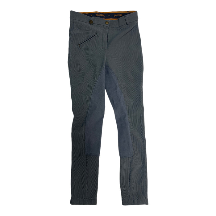 CNT 2879H Ovation Full Seat Breeches Grey approx. Small
