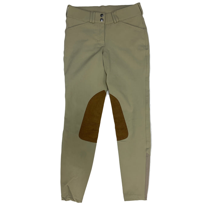 CNT 2895L Dalton ICONEQ Knee Patch Breeches Tan 26