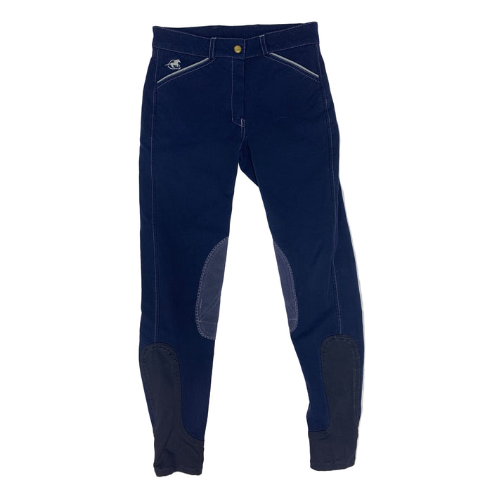 CNT 2895H Piper Knee Patch Breeches Navy 26L