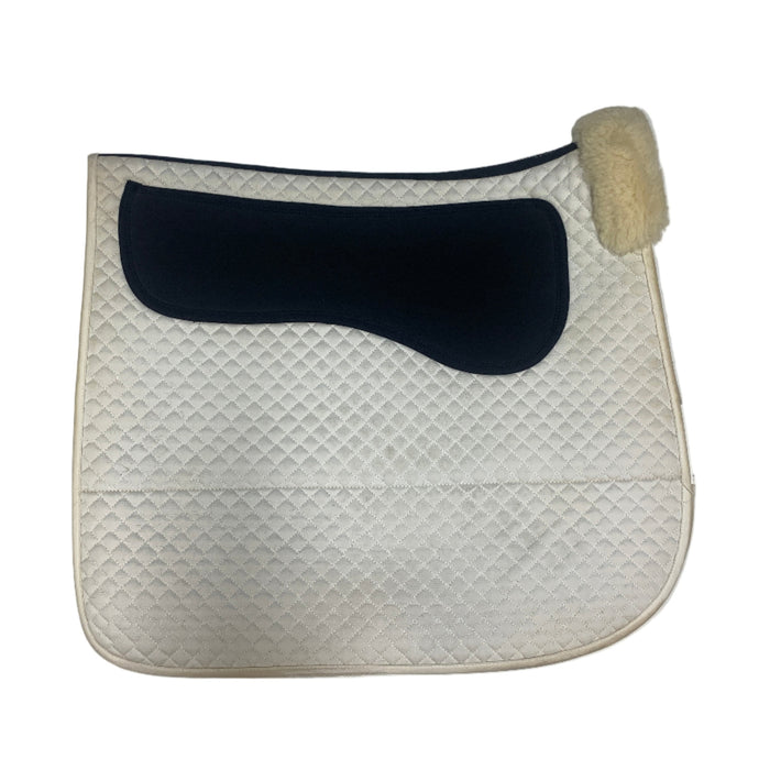 CNT 2898T Barnsby Grip Dressage Pad White