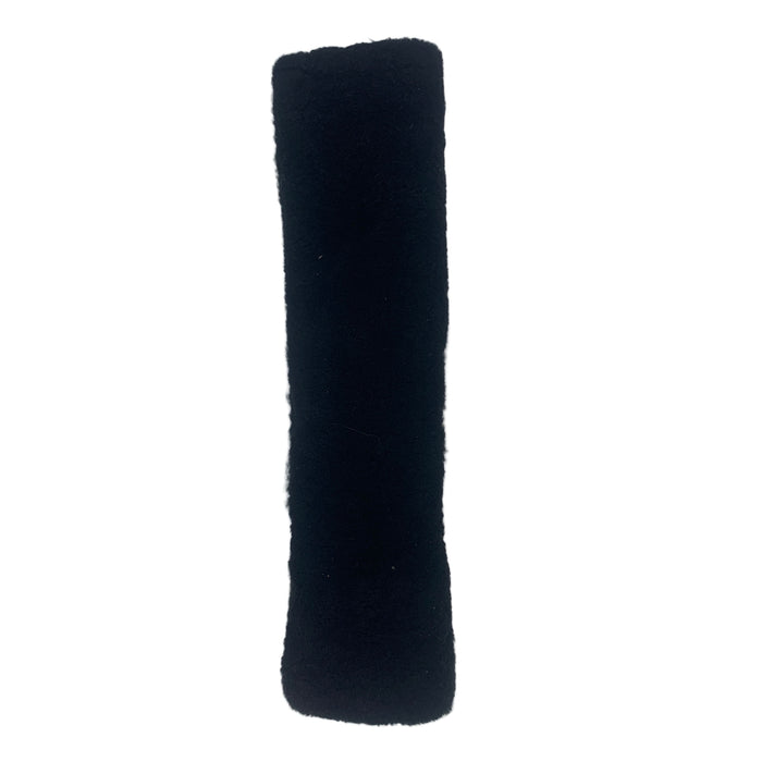 CNT 2898MM Fleeceworks Sheepskin Girth Cover Black