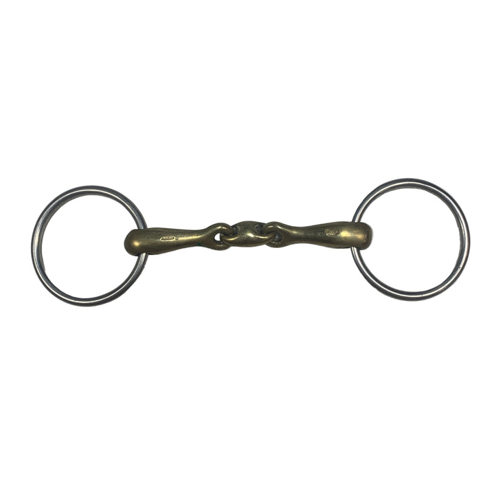 CNT 2898I KK Ultra Double Jointed Loose Ring Snaffle 5.5"