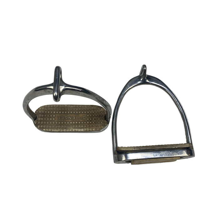 CNT 2903A Sprenger Offset Eye Stirrup Irons 4.25"