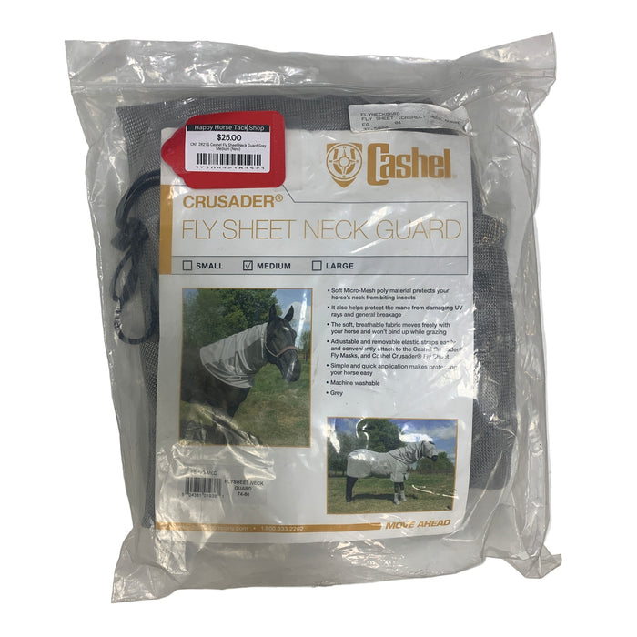 CNT 2902A Cashel Fly Sheet Neck Guard Grey Medium