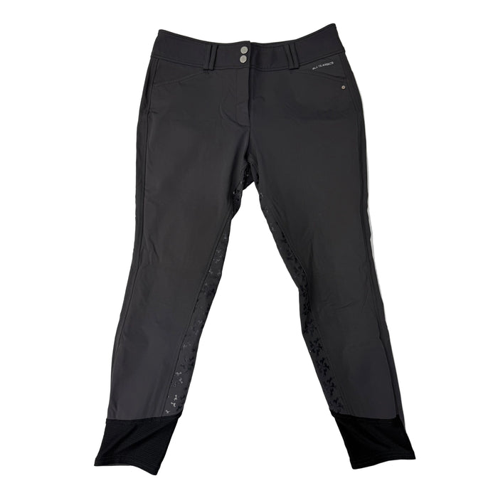 CNT 2912L R.J. Classics Silicone Full Seat Breeches Grey 28R