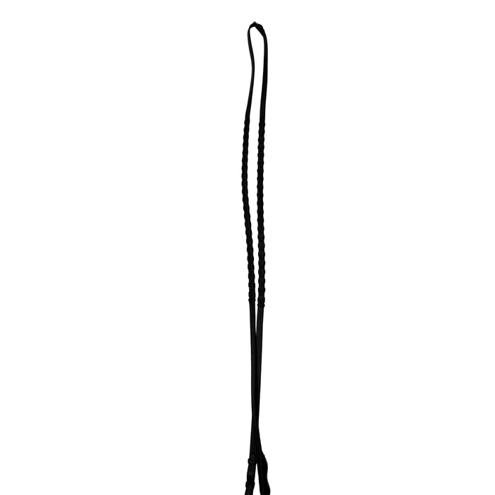 CNT 2876SS Bobby's English Tack Laced Reins Brown