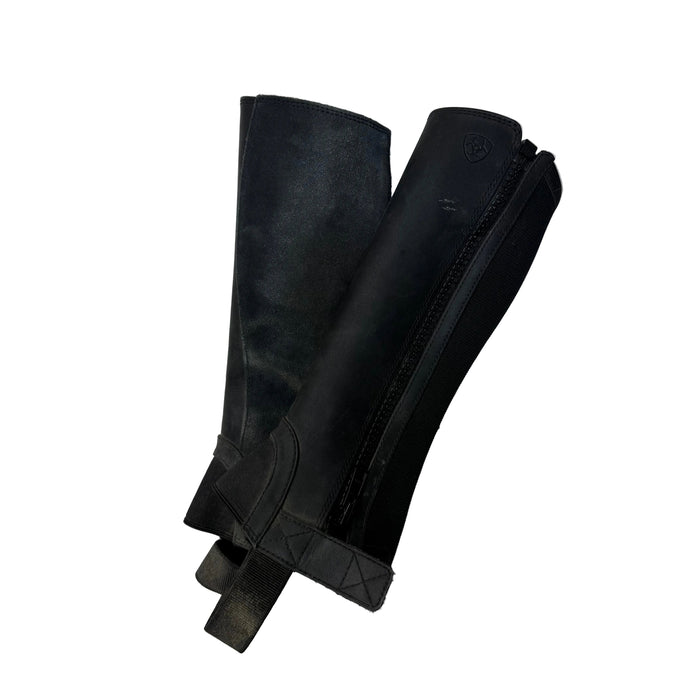 CNT 3132B Ariat Scout Chap Black Youth Small