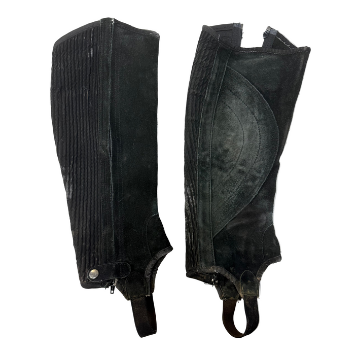 CNT 2930B Dublin Half Chaps Black Large