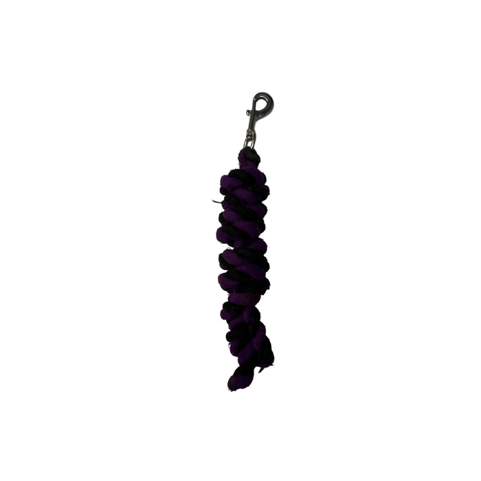 CNT 3130R Lead Rope Cotton Black/Purple