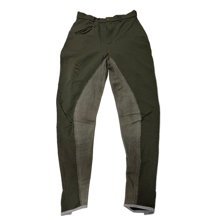 CNT 2938B Kentucky Full Seat Breeches Green 29