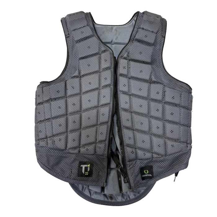 CNT 2940A Champion Titanium TI22 Body Protector Grey Youth Slim Large