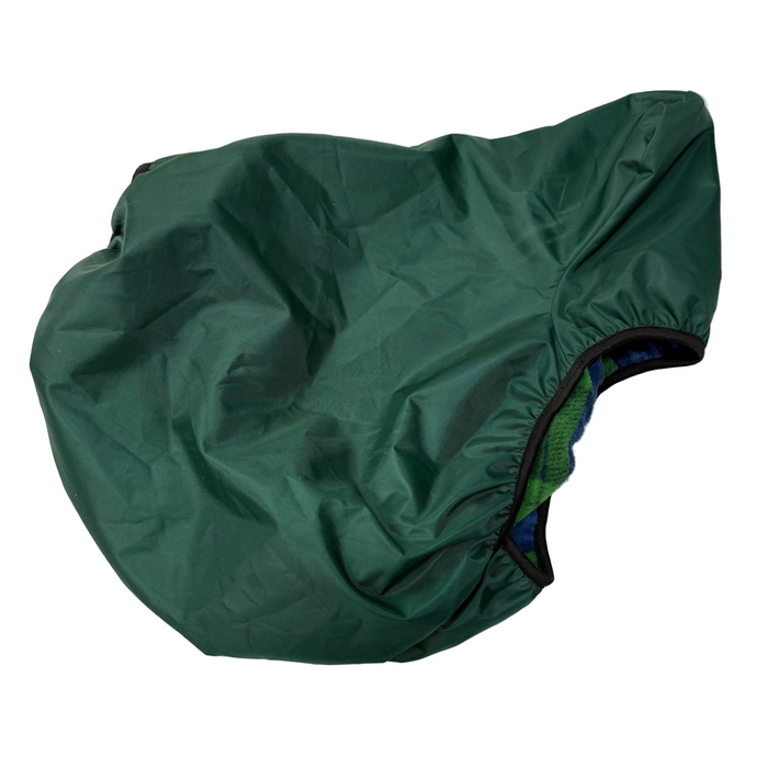 CNT 2940B Fleeced Lined Saddle Cover Green