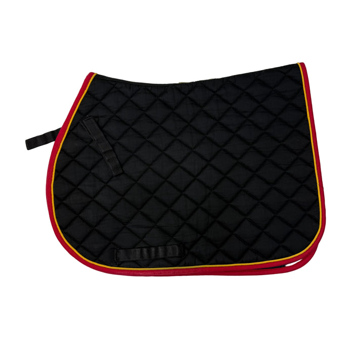 CNT 3140RR Rambo Saddle Pad Black/Red/Yellow