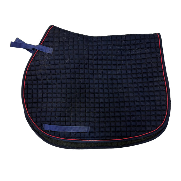 CNT 3140OO PRI Quilted Saddle Pad Navy/Red A/P