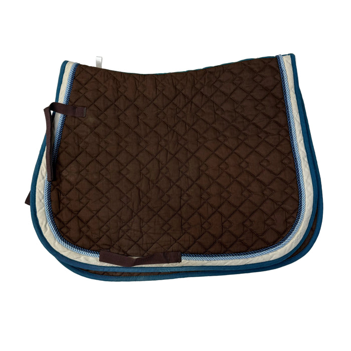 CNT 3140MM USG Saddle Pad Brown/Blue Full