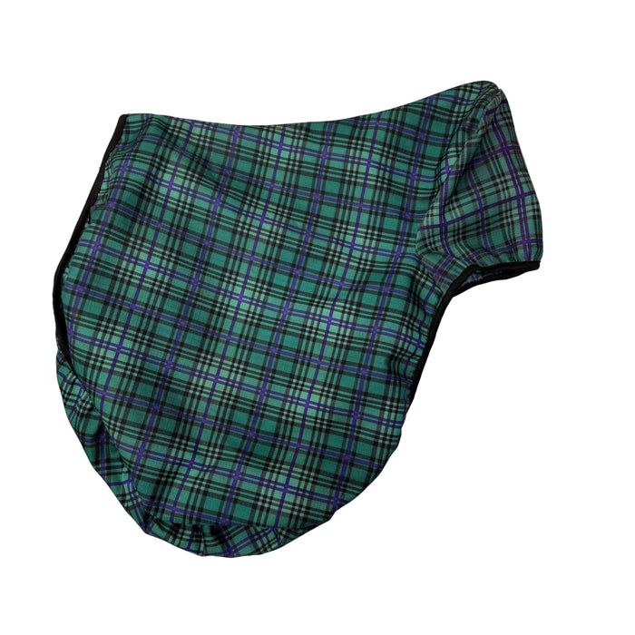 CNT 3140JJ Saddle Cover Green Plaid