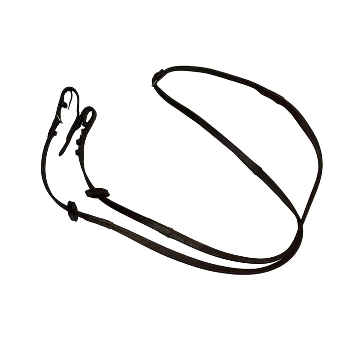 CNT 3140U Bobby’s Tack Rubber Reins Brown