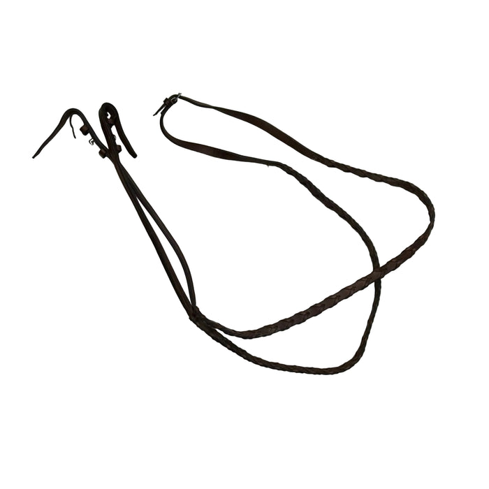 CNT 3140T Braided Reins Brown