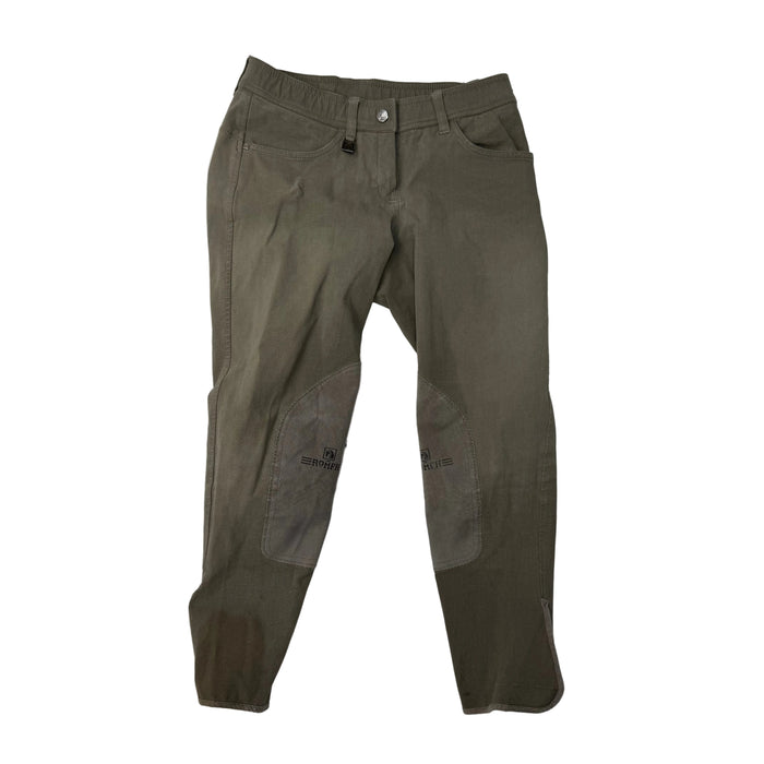 CNT 3079J Romfh Knee Patch Breeches Grey 26S