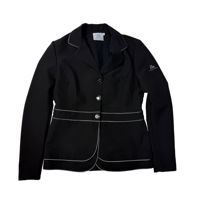 CNT 3142D Cavalliera Show Coat Black Medium