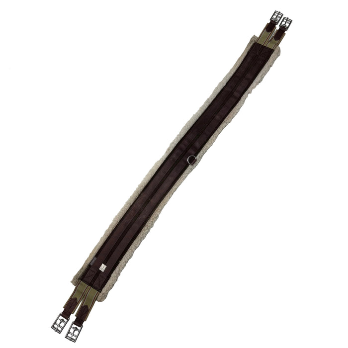 CNT 3145G Ovation Fleece Lined Girth Brown 56"