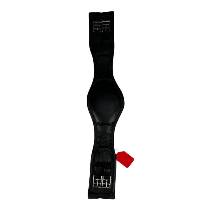 CNT 2826A Leather Short Girth Black 28"
