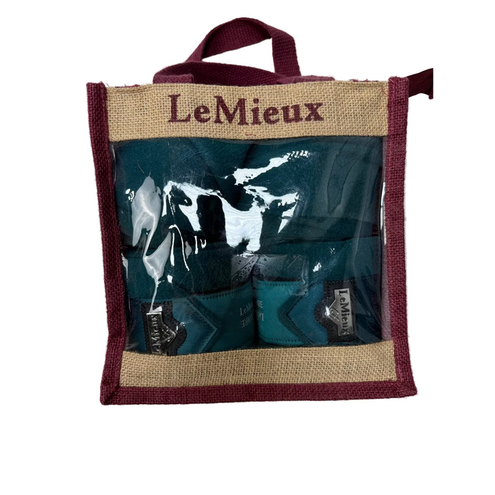 CNT 2140L LeMieux Polo Wraps Peacock Set of 4