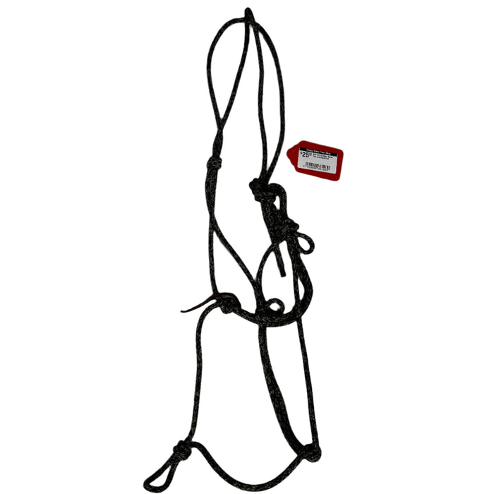 CNT 2817A Rope Halter Tan and Black Full