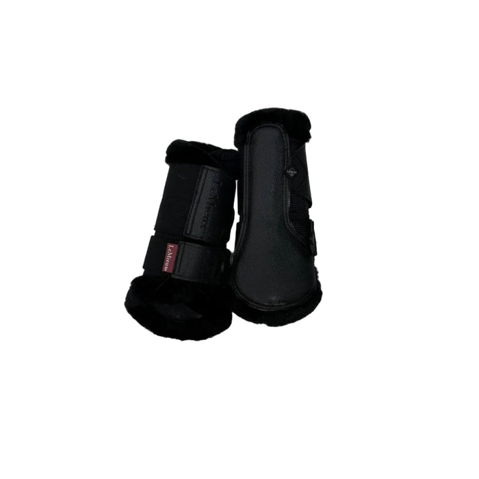 CNT 3150A LeMieux Fleece Lined Brushing Boots Black Medium