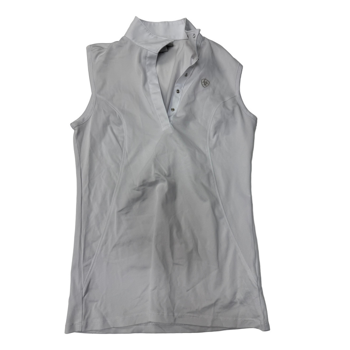 CNT 3040A Ariat Pro Series Tank Top Show Shirt White XS