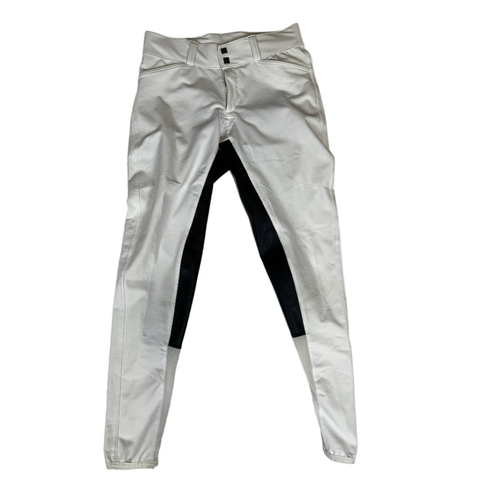 CNT 2851LL FITS Full Seat Breeches White/Black Medium