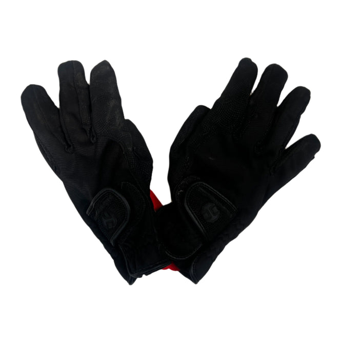 CNT 2853E Heritage Lined Riding Gloves Black