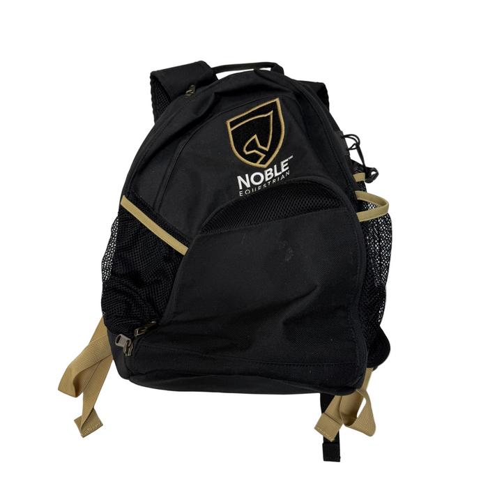 CNT 3049V Noble Equestrian Backpack Black/Tan