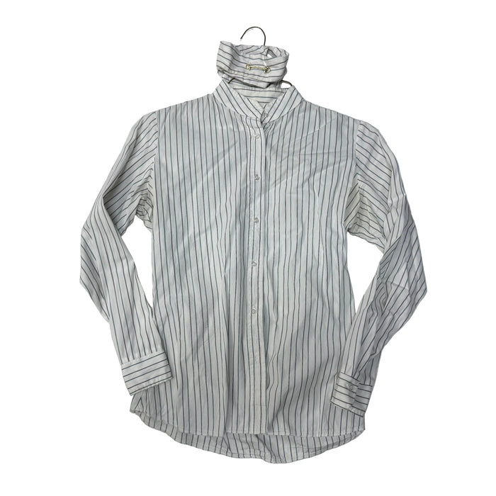 CNT 3163A Hyde Park by Millers Show Shirt White Striped 36
