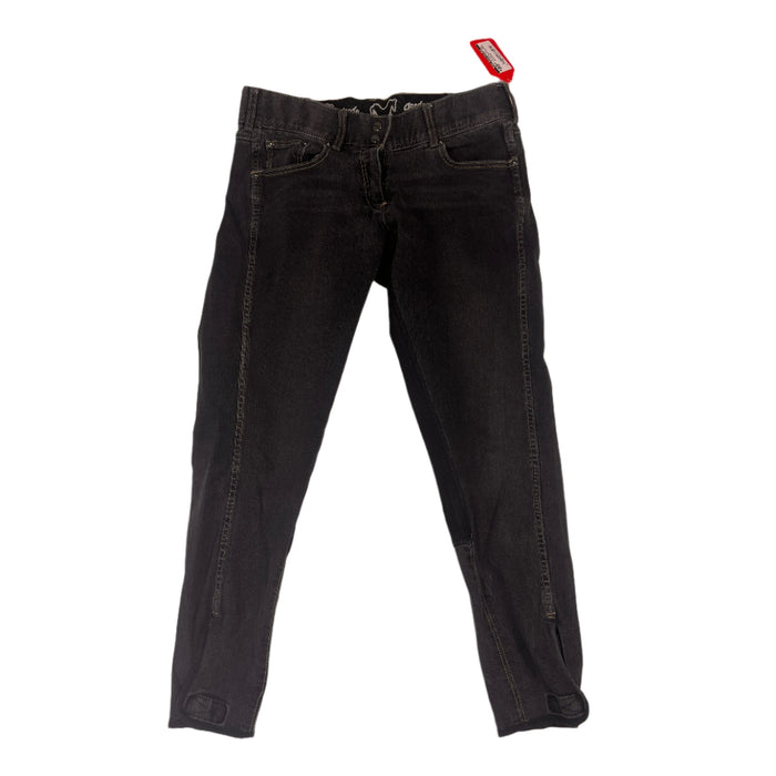 CNT 2815D Goode Rider Full Seat Breeches Black Demin 30R