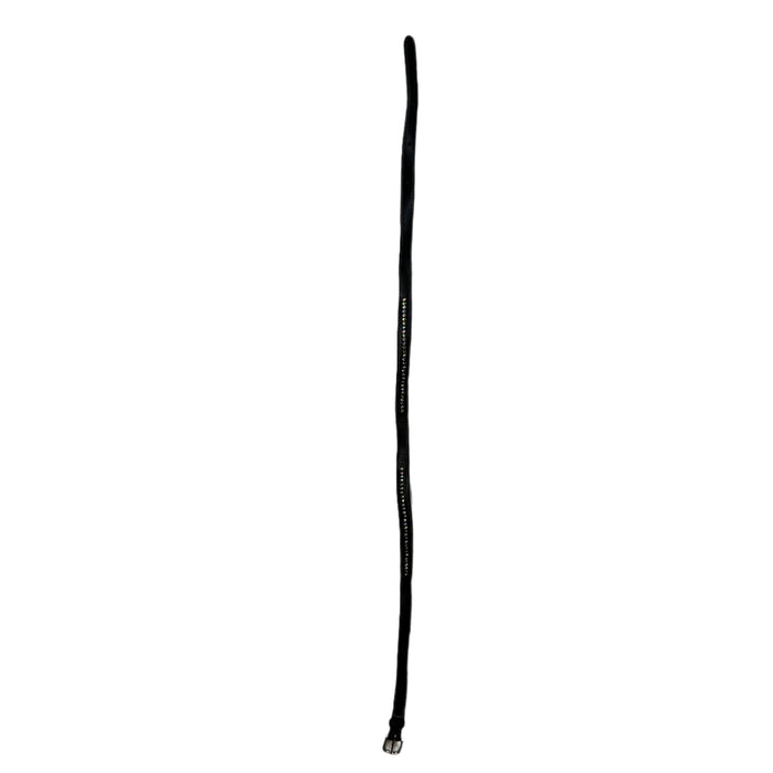 CNT 2825L Black Belt with Rainbow Sparkles 34"