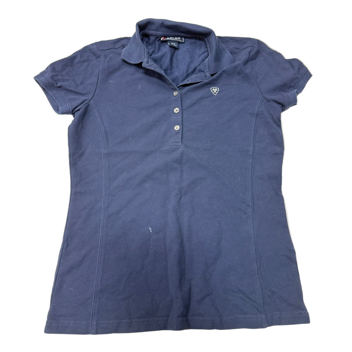 CNT 3041AA Ariat Short Sleeve Shirt Navy Medium