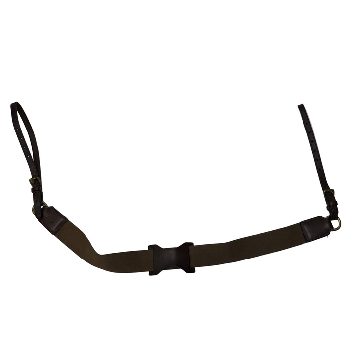 CNT 3041D Nunn Finer Elastic Breast Collar Brown approx. Horse