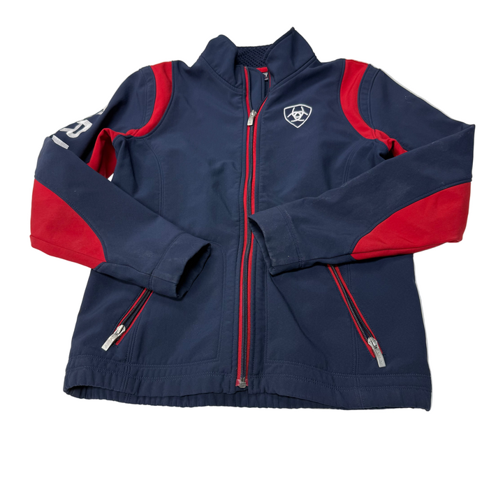 CNT 3041CC Ariat Jacket Navy/Red Large (12)
