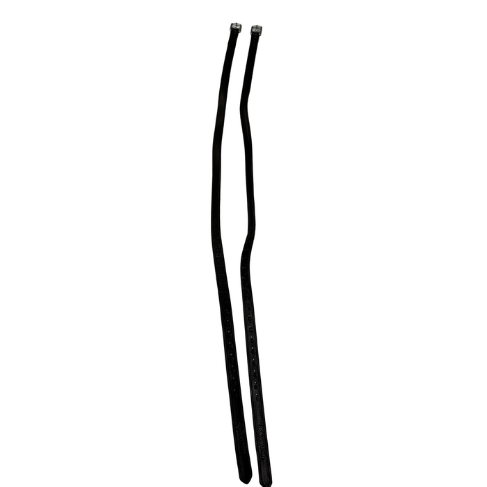 CNT 2741V Voltaire Stirrup Leathers Black 46 (New)