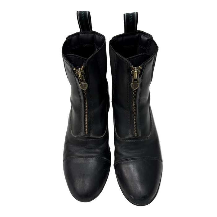 CNT 3002A Ariat Zip Up Paddock Boots Black 7