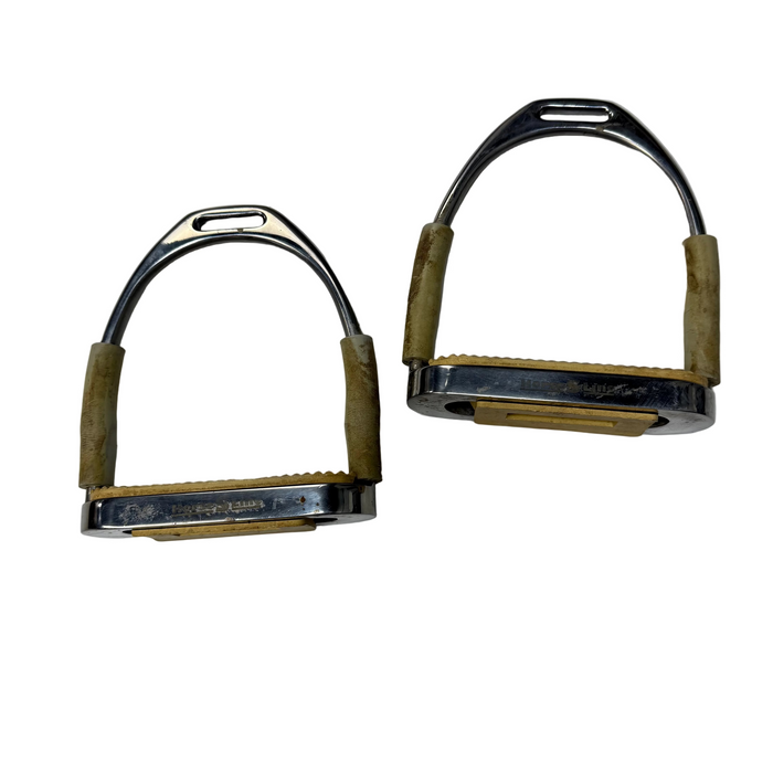 CNT 3004B Horse S Line Stirrup Irons 4.5"