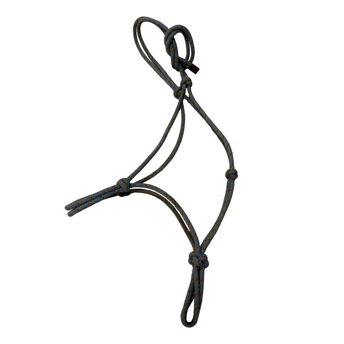 CNT 3009M Rope Halter Blue/Red/Yellow approx. Full