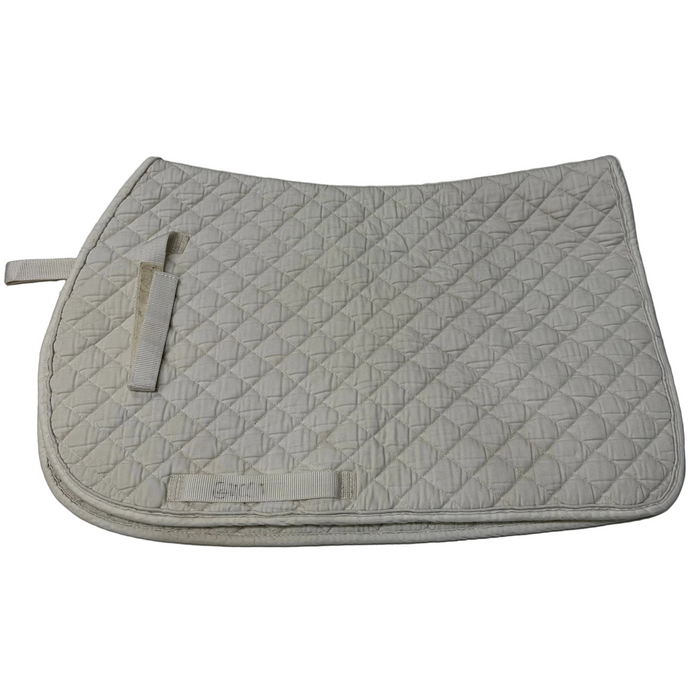 CNT 3012M Classic Equine Saddle Pad White